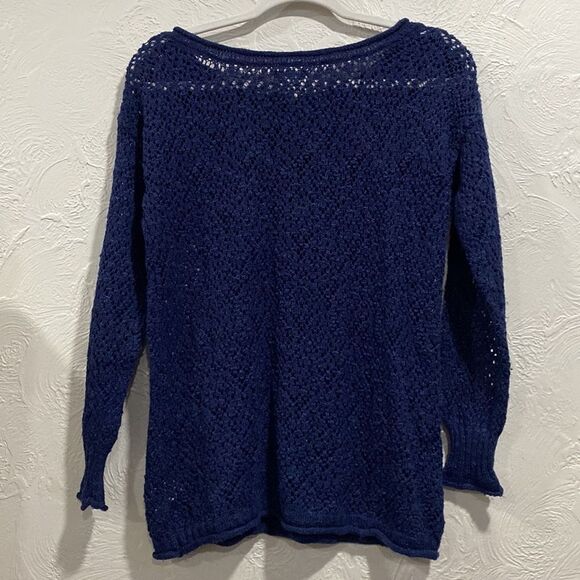 Dark Blue Woven Sweater LA Hearts from Pac Sun size xs/s - Picture 6 of 6